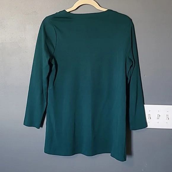 Chicos Green Top - Picture 4 of 4